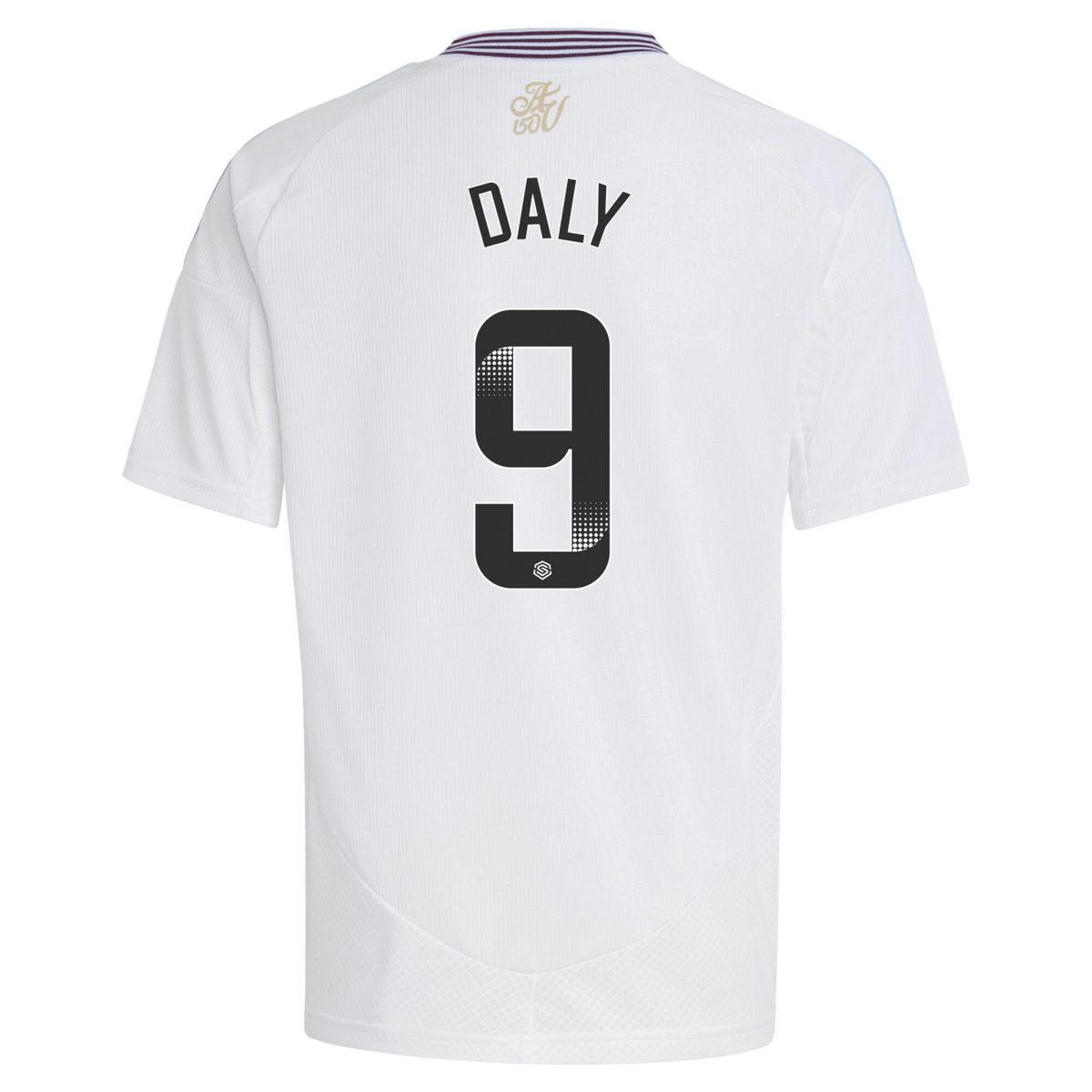 aston villa wsl adidas away shirt 2024-25 – kids with daly 9 printing Collection | Aston Villa Jerseys for True Fans