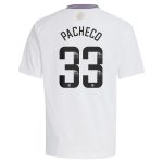 aston villa wsl adidas away shirt 2024-25 – kids with pacheco 33 printing Collection | Aston Villa Jerseys for True Fans