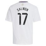 aston villa wsl adidas away shirt 2024-25 – kids with salmon 17 printing Collection | Aston Villa Jerseys for True Fans