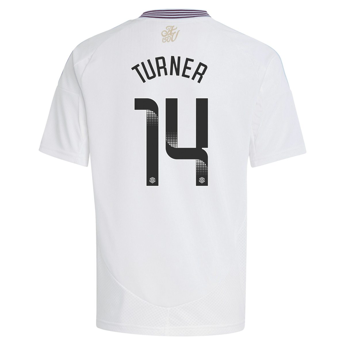 aston villa wsl adidas away shirt 2024-25 – kids with turner 14 printing Collection | Aston Villa Jerseys for True Fans