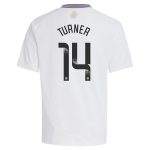 aston villa wsl adidas away shirt 2024-25 – kids with turner 14 printing Collection | Aston Villa Jerseys for True Fans