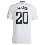 aston villa wsl adidas away shirt 2024-25 with hanson 20 printing Collection | Aston Villa Jerseys for True Fans
