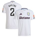 aston villa wsl adidas away shirt 2024-25 with mayling 2 printing Collection | Aston Villa Jerseys for True Fans