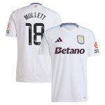 aston villa wsl adidas away shirt 2024-25 with mullett 18 printing Collection | Aston Villa Jerseys for True Fans