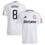 aston villa wsl adidas away shirt 2024-25 with nobbs 8 printing Collection | Aston Villa Jerseys for True Fans