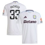 aston villa wsl adidas away shirt 2024-25 with pacheco 33 printing Collection | Aston Villa Jerseys for True Fans