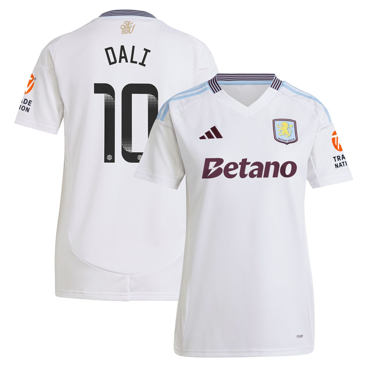 aston villa wsl adidas away shirt 2024-25 – womens with dali 10 printing Collection | Aston Villa Jerseys for True Fans