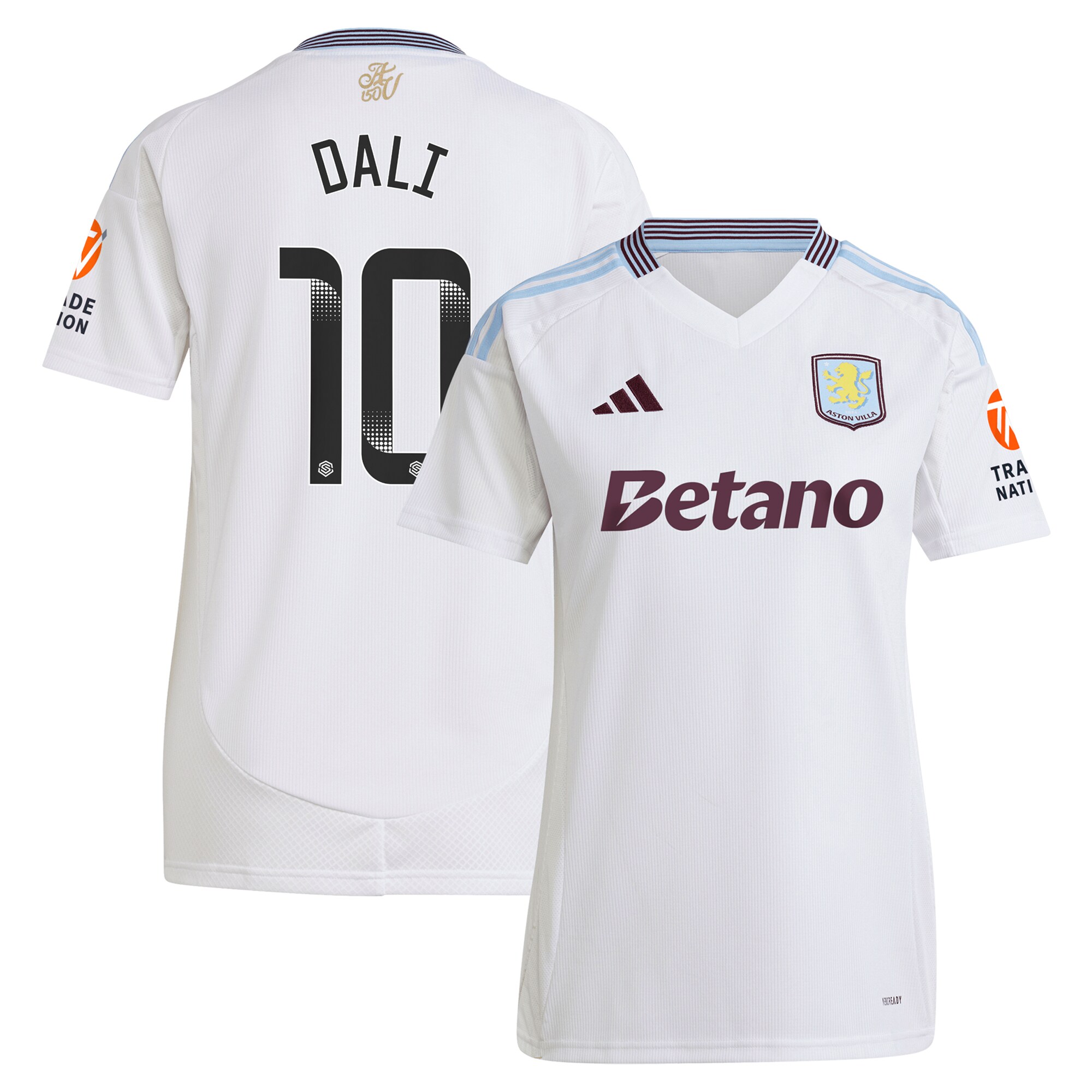 aston villa wsl adidas away shirt 2024-25 – womens with dali 10 printing Collection | Aston Villa Jerseys for True Fans