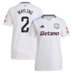 aston villa wsl adidas away shirt 2024-25 – womens with mayling 2 printing Collection | Aston Villa Jerseys for True Fans
