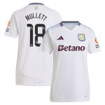 aston villa wsl adidas away shirt 2024-25 – womens with mullett 18 printing Collection | Aston Villa Jerseys for True Fans