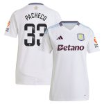 aston villa wsl adidas away shirt 2024-25 – womens with pacheco 33 printing Collection | Aston Villa Jerseys for True Fans
