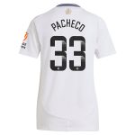 aston villa wsl adidas away shirt 2024-25 – womens with pacheco 33 printing Collection | Aston Villa Jerseys for True Fans