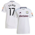 aston villa wsl adidas away shirt 2024-25 – womens with salmon 17 printing Collection | Aston Villa Jerseys for True Fans