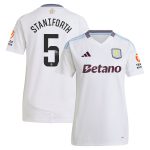 aston villa wsl adidas away shirt 2024-25 – womens with staniforth 5 printing Collection | Aston Villa Jerseys for True Fans