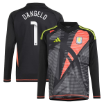 aston villa wsl adidas goalkeeper shirt 2024-25 – long sleeve – kids with d8217angelo 1 printing Collection | Aston Villa Jerseys for True Fans