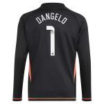 aston villa wsl adidas goalkeeper shirt 2024-25 – long sleeve – kids with d8217angelo 1 printing Collection | Aston Villa Jerseys for True Fans