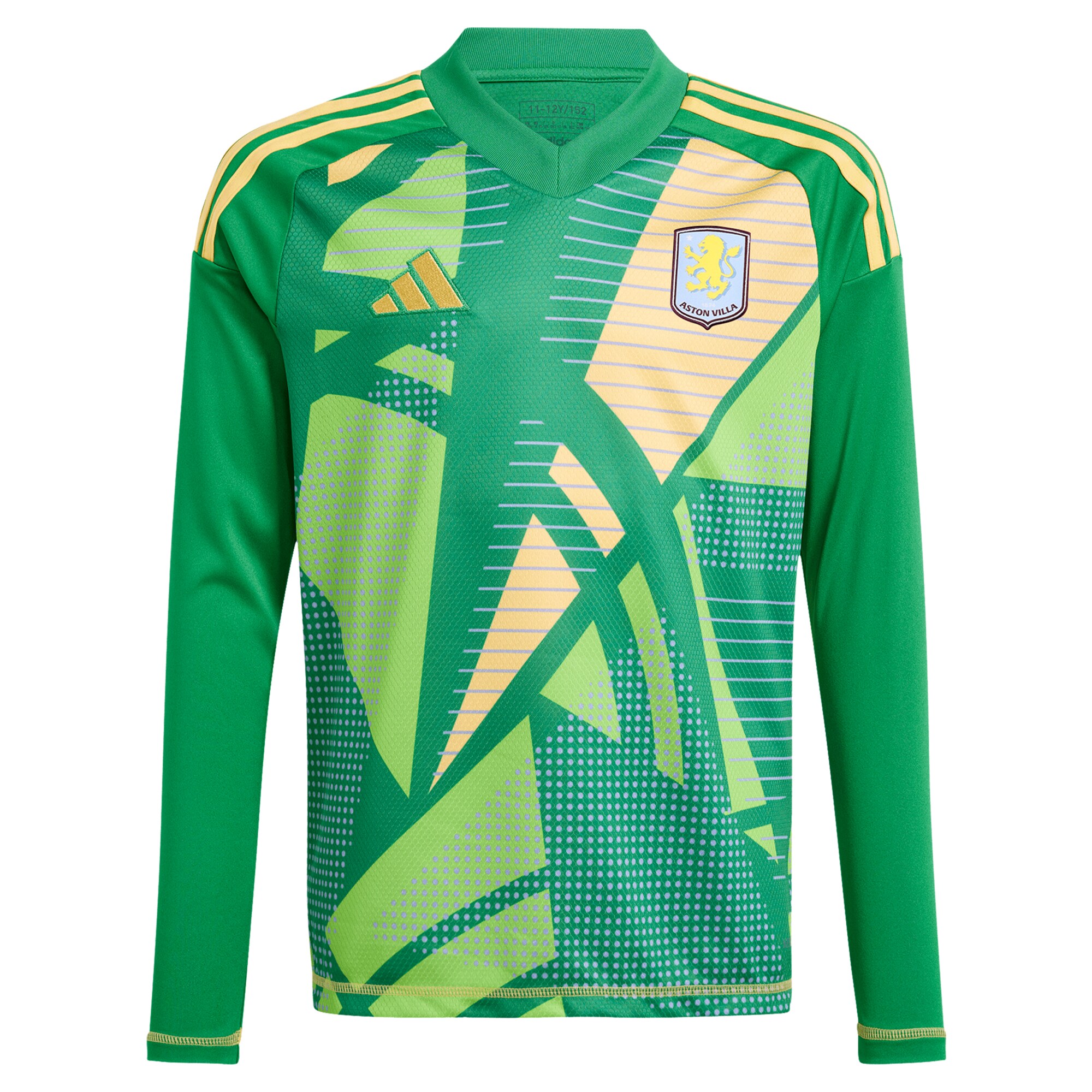 aston villa wsl adidas goalkeeper shirt 2024-25 – long sleeve – kids with dangelo 1 printing – 202712206-01 Collection | Aston Villa Jerseys for True Fans