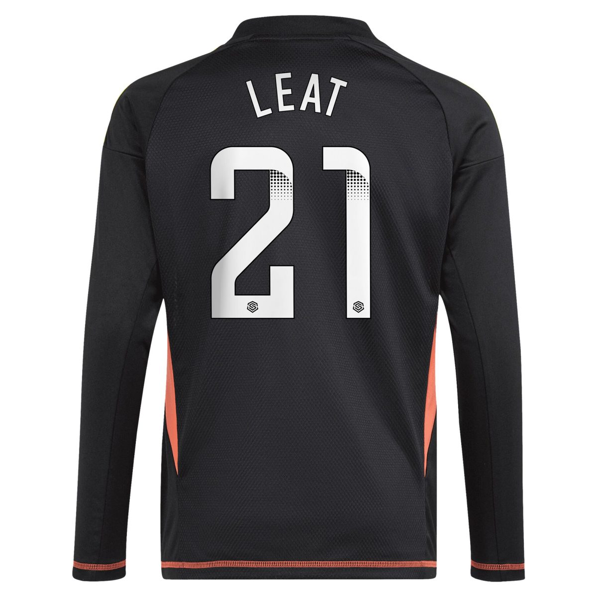 aston villa wsl adidas goalkeeper shirt 2024-25 – long sleeve – kids with leat 21 printing Collection | Aston Villa Jerseys for True Fans