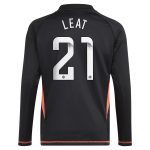 aston villa wsl adidas goalkeeper shirt 2024-25 – long sleeve – kids with leat 21 printing Collection | Aston Villa Jerseys for True Fans