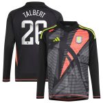 aston villa wsl adidas goalkeeper shirt 2024-25 – long sleeve – kids with talbert 26 printing Collection | Aston Villa Jerseys for True Fans