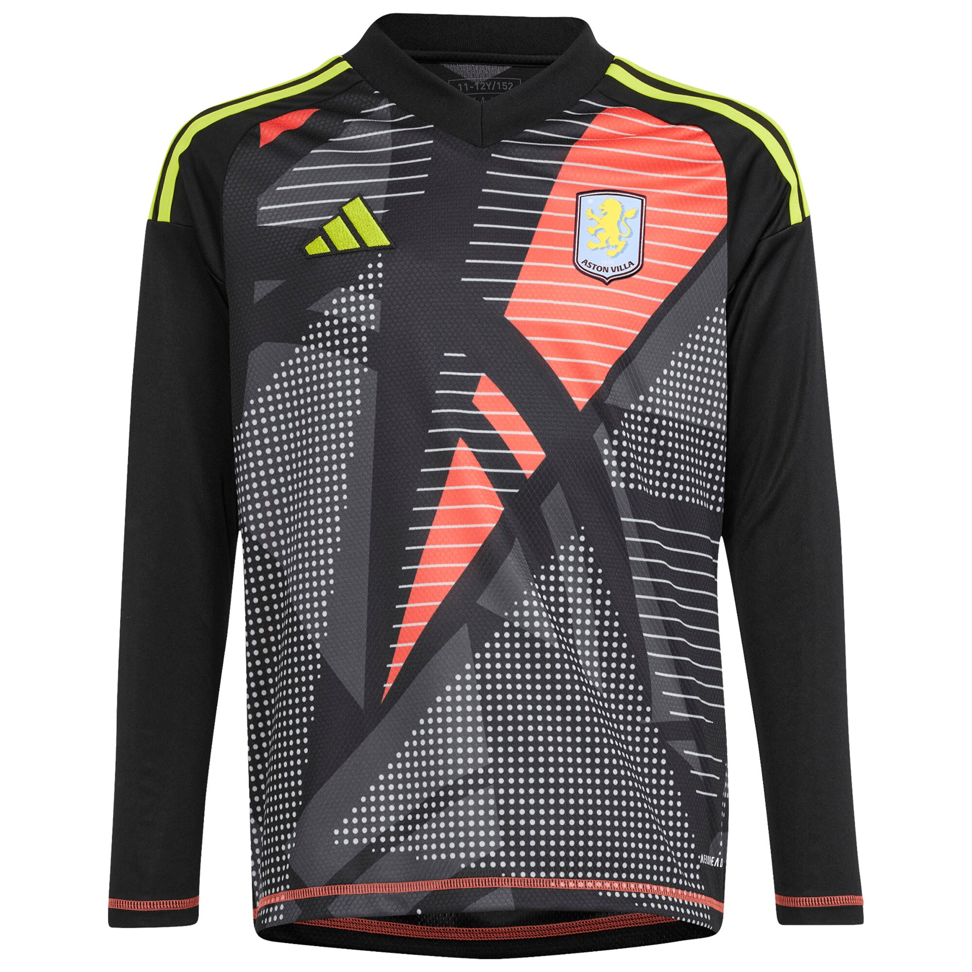 aston villa wsl adidas goalkeeper shirt 2024-25 – long sleeve – kids with talbert 26 printing Collection | Aston Villa Jerseys for True Fans