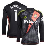 aston villa wsl adidas goalkeeper shirt 2024-25 – long sleeve with dangelo 1 printing 202712202 Collection | Aston Villa Jerseys for True Fans