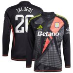 aston villa wsl adidas goalkeeper shirt 2024-25 – long sleeve with talbert 26 printing Collection | Aston Villa Jerseys for True Fans