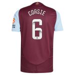 aston villa wsl adidas home authentic shirt 2024-25 with corsie 6 printing Collection | Aston Villa Jerseys for True Fans