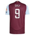 aston villa wsl adidas home authentic shirt 2024-25 with daly 9 printing Collection | Aston Villa Jerseys for True Fans