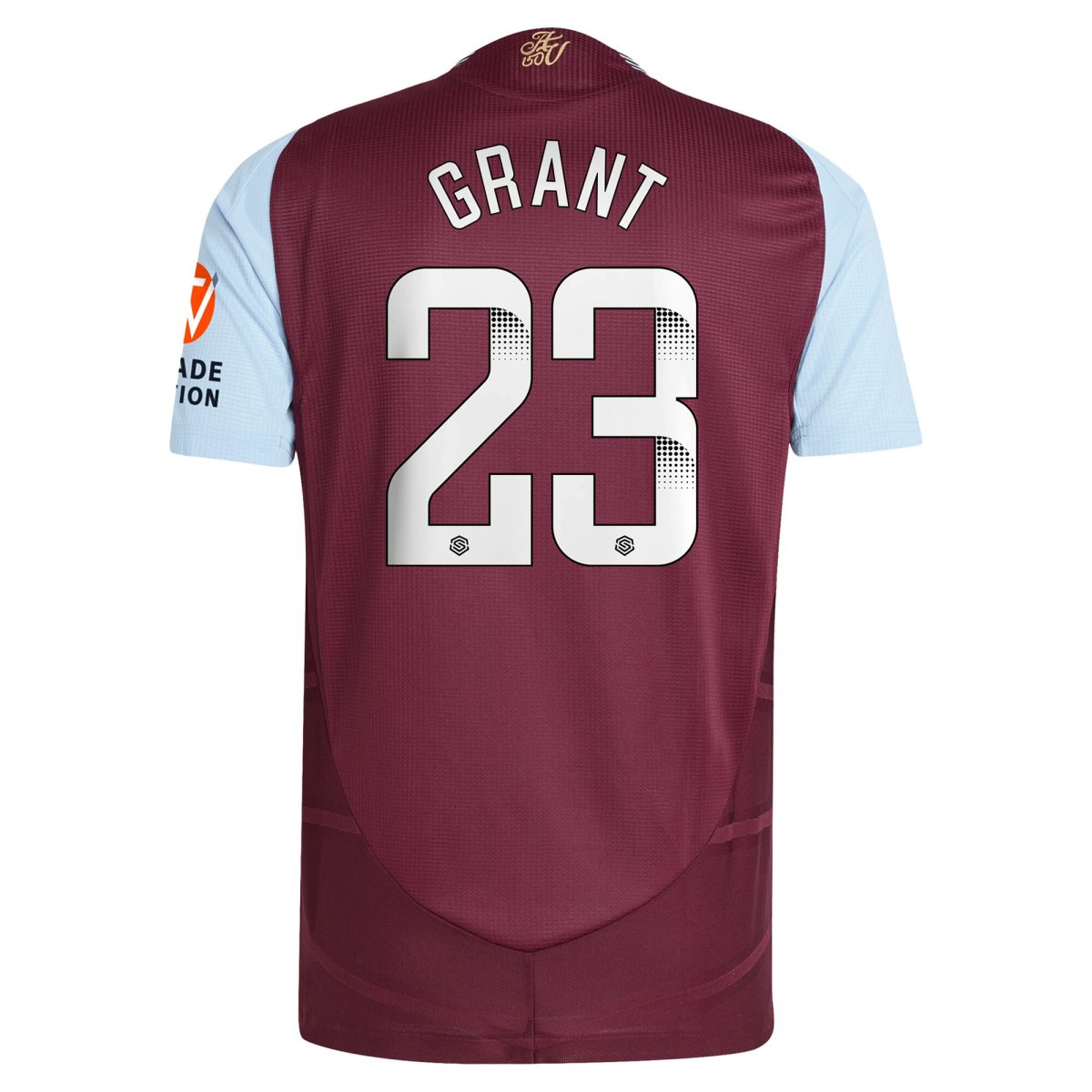 aston villa wsl adidas home authentic shirt 2024-25 with grant 23 printing Collection | Aston Villa Jerseys for True Fans