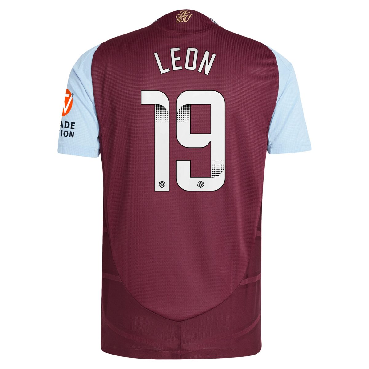 aston villa wsl adidas home authentic shirt 2024-25 with leon 19 printing Collection | Aston Villa Jerseys for True Fans