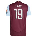 aston villa wsl adidas home authentic shirt 2024-25 with leon 19 printing Collection | Aston Villa Jerseys for True Fans