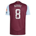 aston villa wsl adidas home authentic shirt 2024-25 with nobbs 8 printing Collection | Aston Villa Jerseys for True Fans