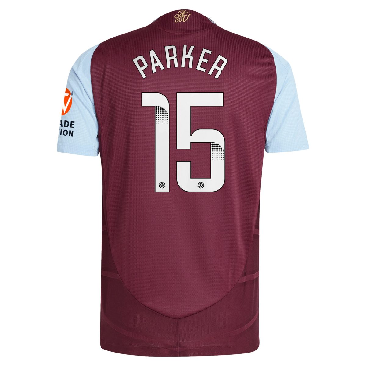 aston villa wsl adidas home authentic shirt 2024-25 with parker 15 printing Collection | Aston Villa Jerseys for True Fans