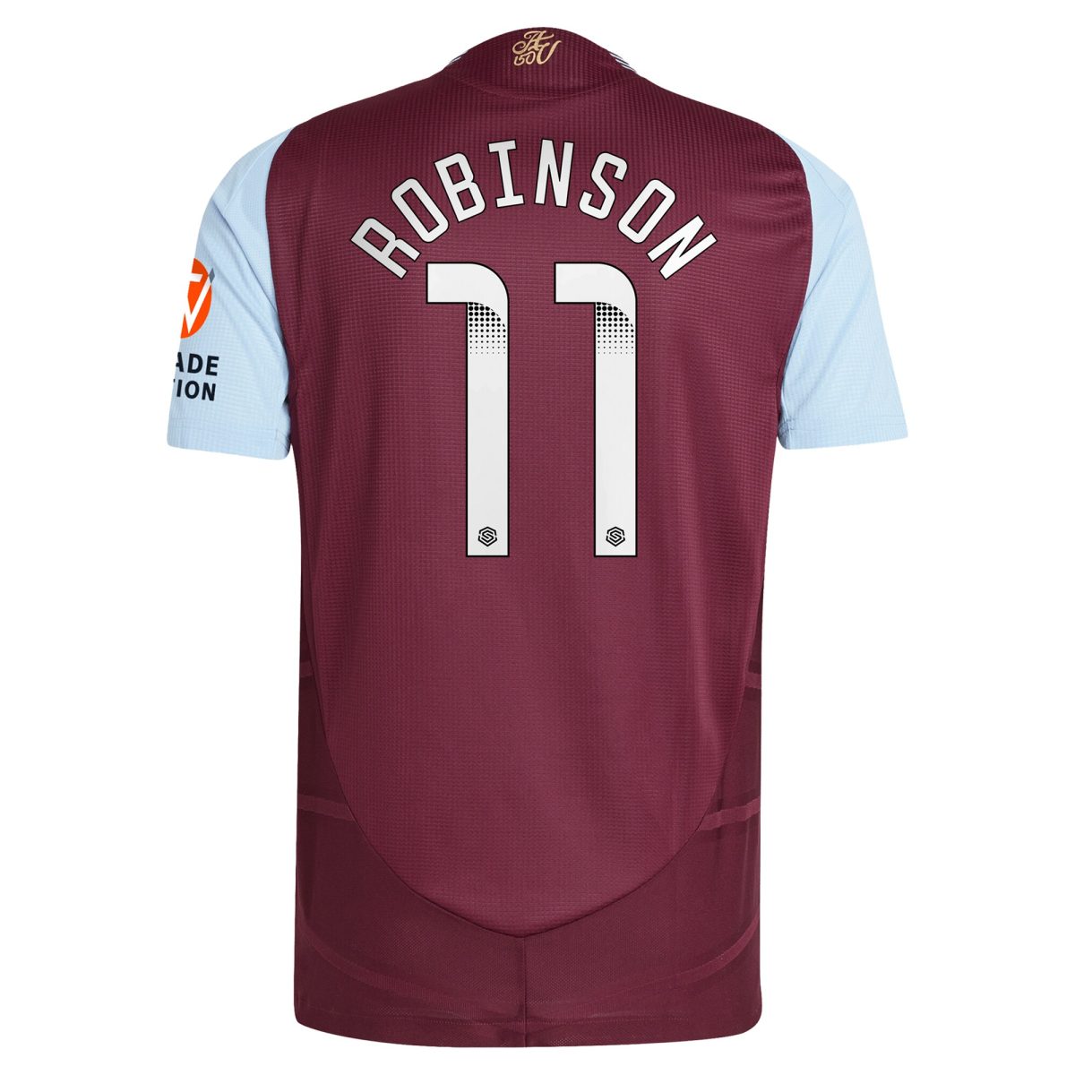 aston villa wsl adidas home authentic shirt 2024-25 with robinson 11 printing Collection | Aston Villa Jerseys for True Fans