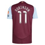 aston villa wsl adidas home authentic shirt 2024-25 with robinson 11 printing Collection | Aston Villa Jerseys for True Fans