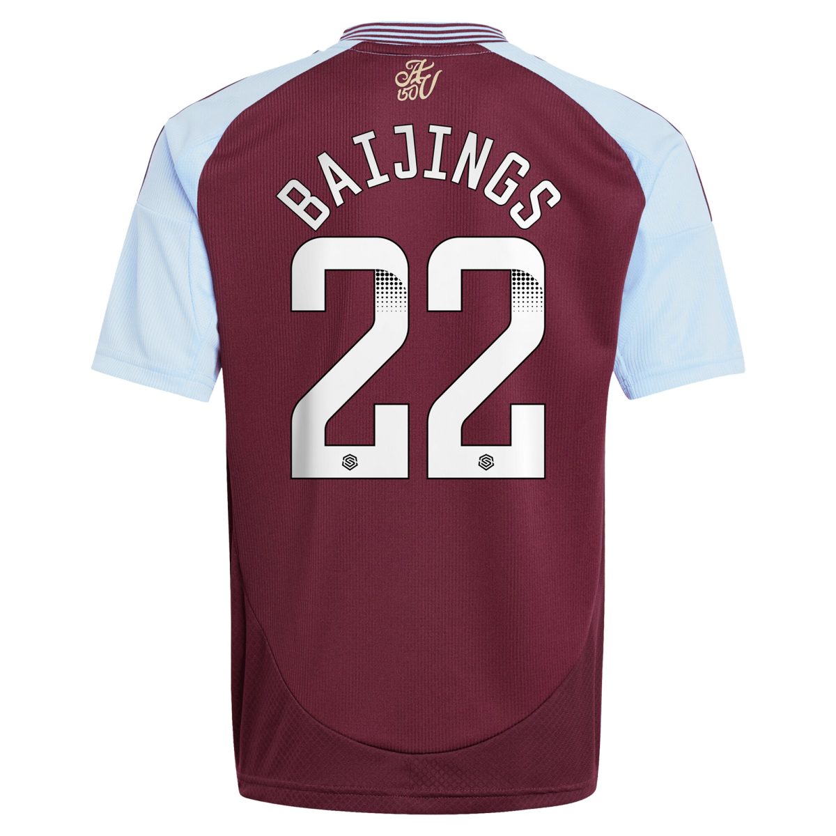 aston villa wsl adidas home shirt 2024-25 – kids with baijings 22 printing Collection | Aston Villa Jerseys for True Fans