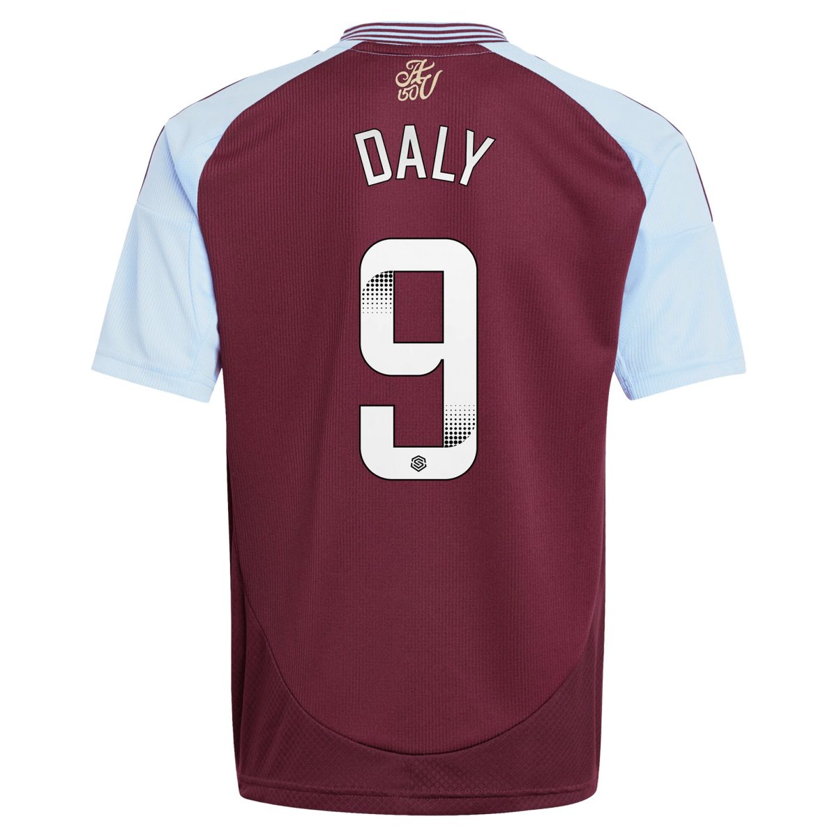 aston villa wsl adidas home shirt 2024-25 – kids with daly 9 printing Collection | Aston Villa Jerseys for True Fans