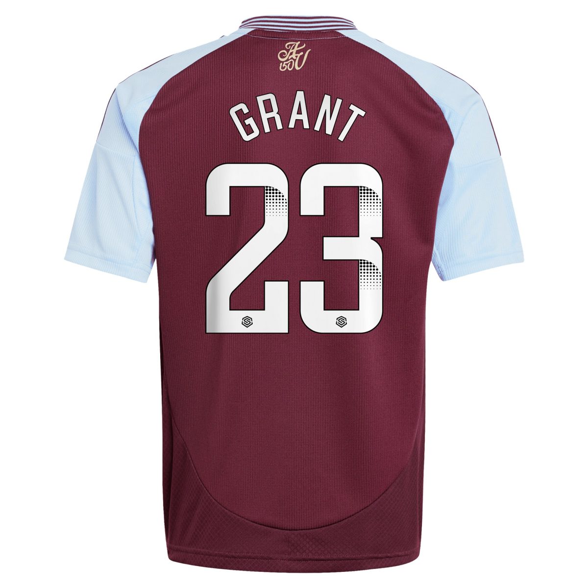 aston villa wsl adidas home shirt 2024-25 – kids with grant 23 printing Collection | Aston Villa Jerseys for True Fans