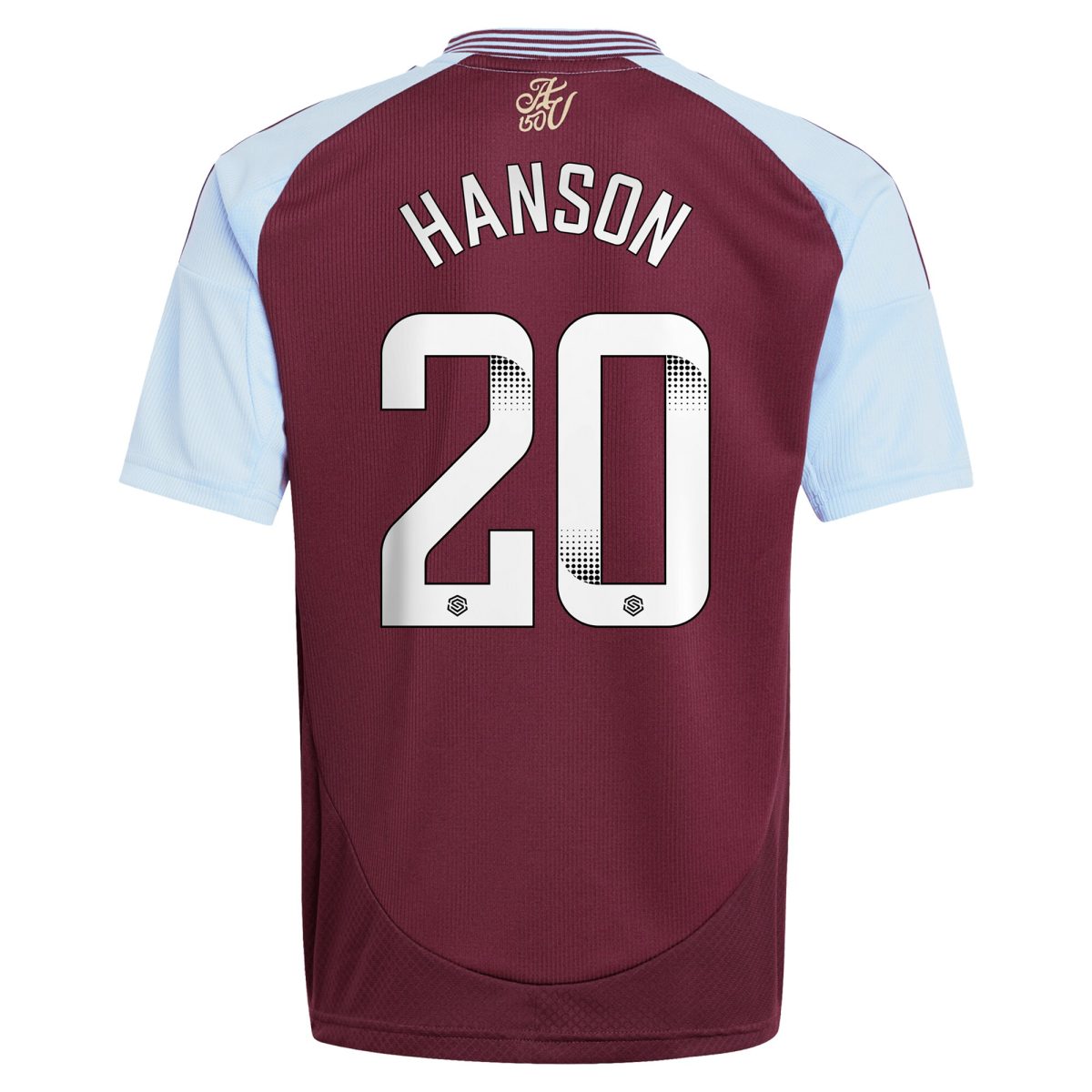 aston villa wsl adidas home shirt 2024-25 – kids with hanson 20 printing Collection | Aston Villa Jerseys for True Fans