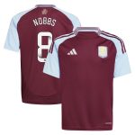aston villa wsl adidas home shirt 2024-25 – kids with nobbs 8 printing Collection | Aston Villa Jerseys for True Fans
