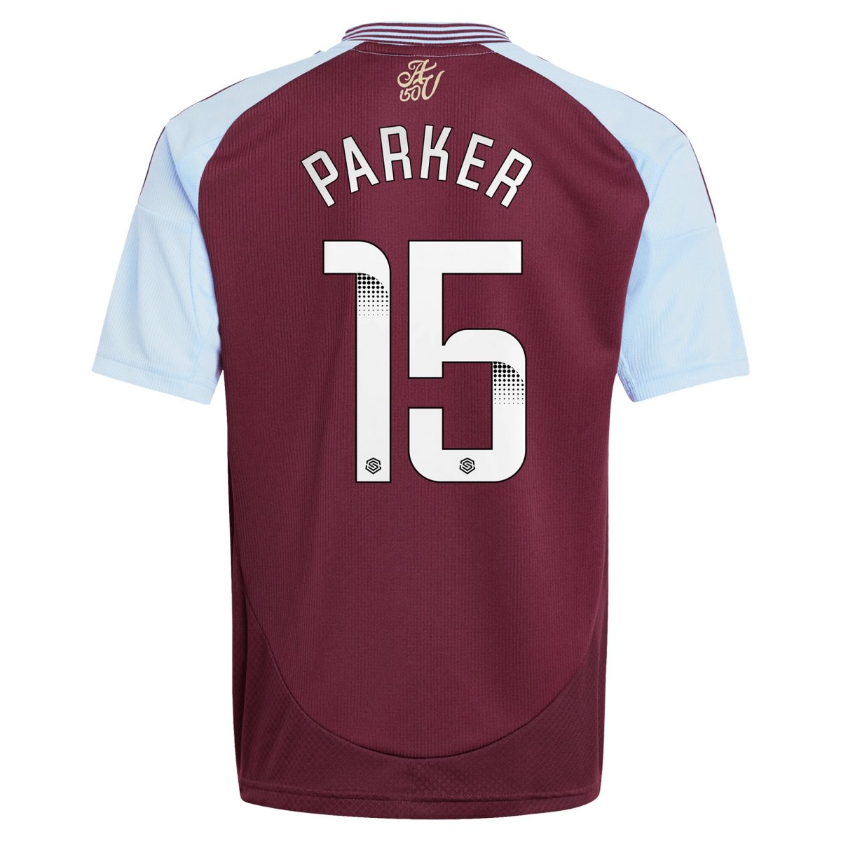 aston villa wsl adidas home shirt 2024-25 – kids with parker 15 printing Collection | Aston Villa Jerseys for True Fans