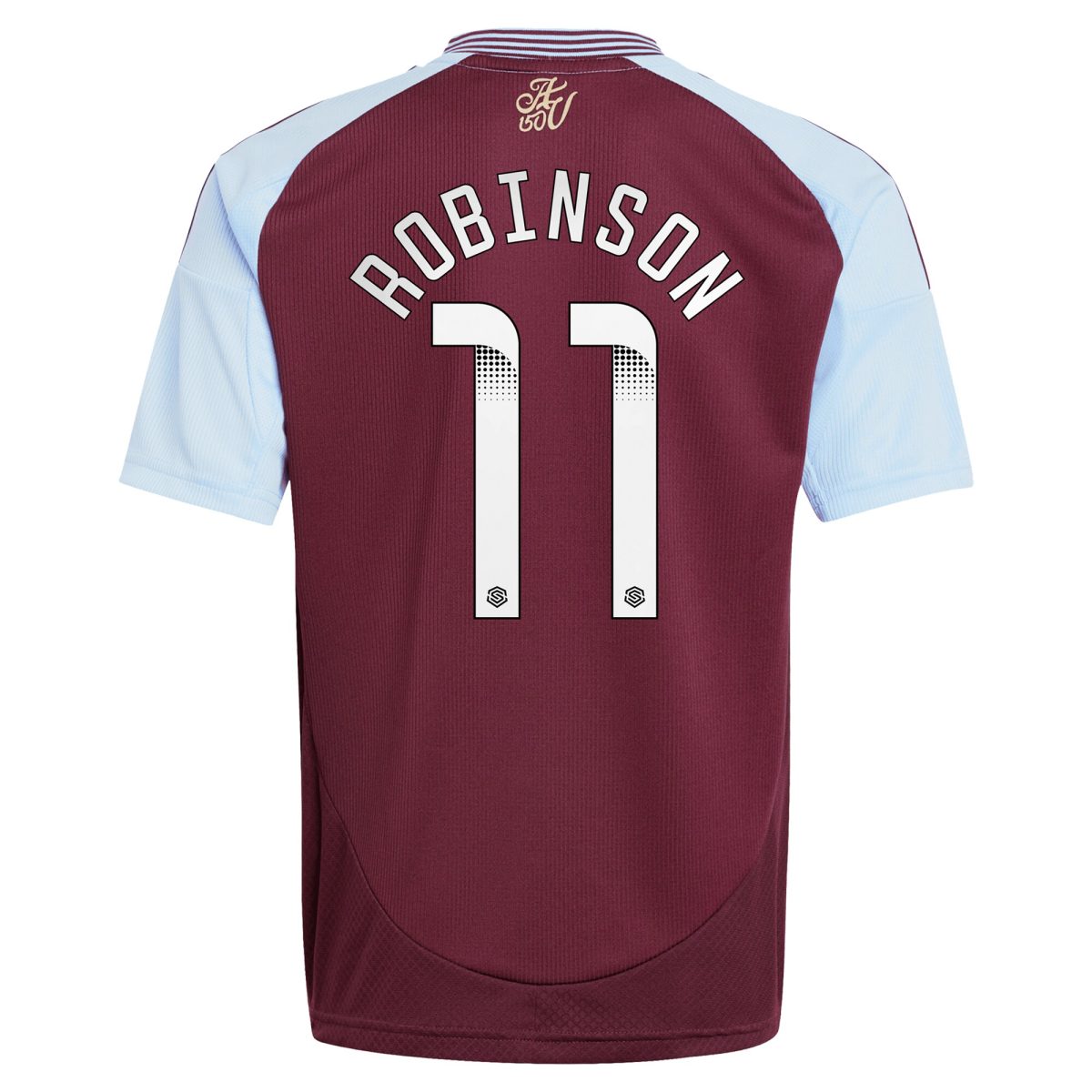 aston villa wsl adidas home shirt 2024-25 – kids with robinson 11 printing Collection | Aston Villa Jerseys for True Fans