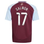 aston villa wsl adidas home shirt 2024-25 – kids with salmon 17 printing Collection | Aston Villa Jerseys for True Fans