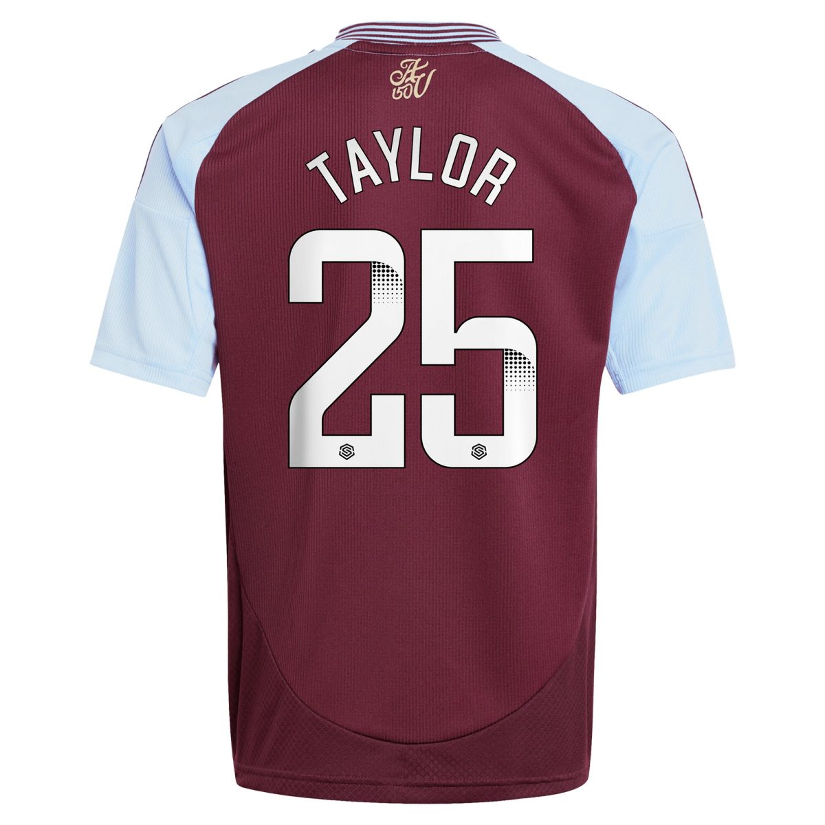 aston villa wsl adidas home shirt 2024-25 – kids with taylor 25 printing Collection | Aston Villa Jerseys for True Fans