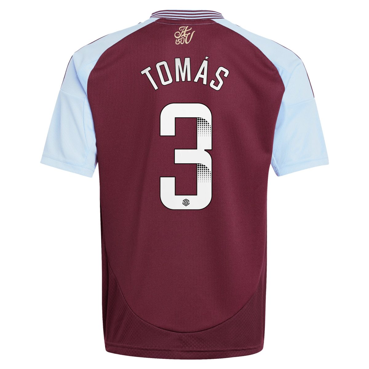 aston villa wsl adidas home shirt 2024-25 – kids with tomás 3 printing Collection | Aston Villa Jerseys for True Fans