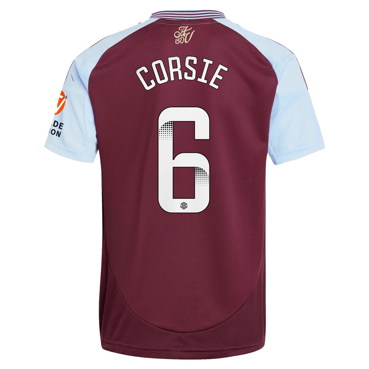 aston villa wsl adidas home shirt 2024-25 with corsie 6 printing Collection | Aston Villa Jerseys for True Fans