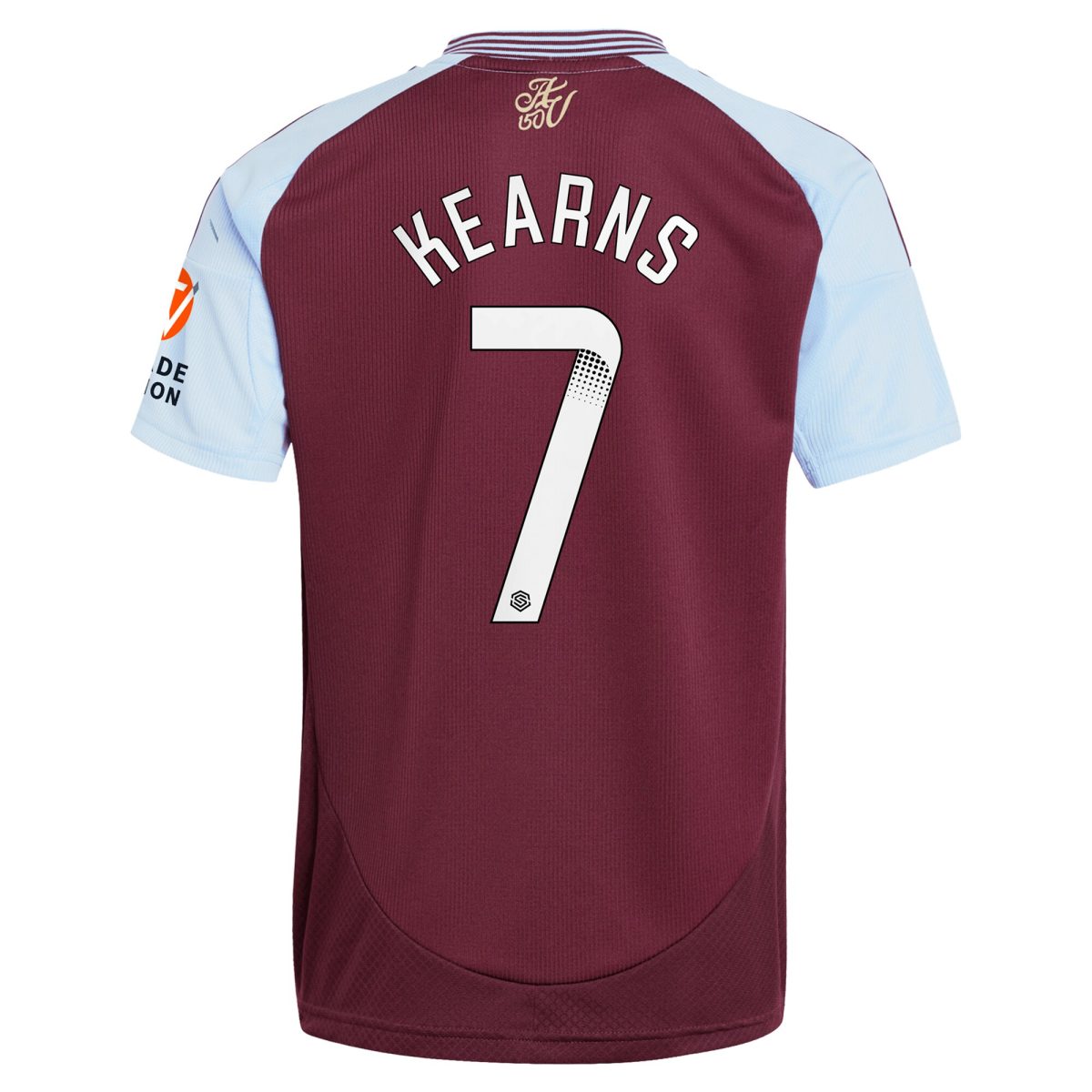 aston villa wsl adidas home shirt 2024-25 with kearns 7 printing Collection | Aston Villa Jerseys for True Fans