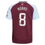 aston villa wsl adidas home shirt 2024-25 with nobbs 8 printing Collection | Aston Villa Jerseys for True Fans