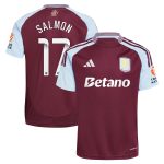 aston villa wsl adidas home shirt 2024-25 with salmon 17 printing Collection | Aston Villa Jerseys for True Fans